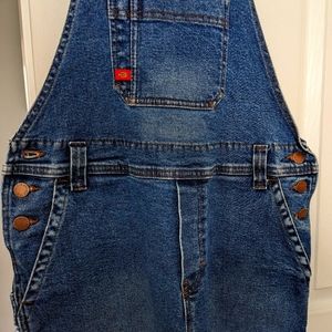 Dickies Women's denim overalls small. Great pre-loved condition.